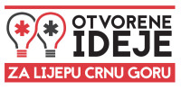 Otvorene ideje: Lokacije u pet gradova otvorene ideje za crnu goru