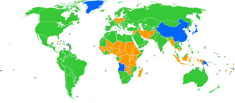 Zelenom boje je obilježen Google Chrome, plavom Internet Explorer, a narandžastom Mozilla Firefox