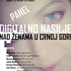 Panel: Digitalno nasilje nad ženama u Crnoj Gori