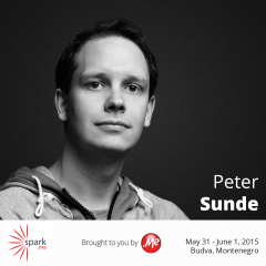 Novi Spark.me govornik – Peter Sunde