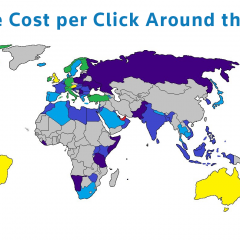 Cost Per Click oglašavanje – cijene po zemljama