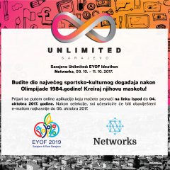 Sarajevo Unlimited i EYOF pozivaju kreativce na Ideathon