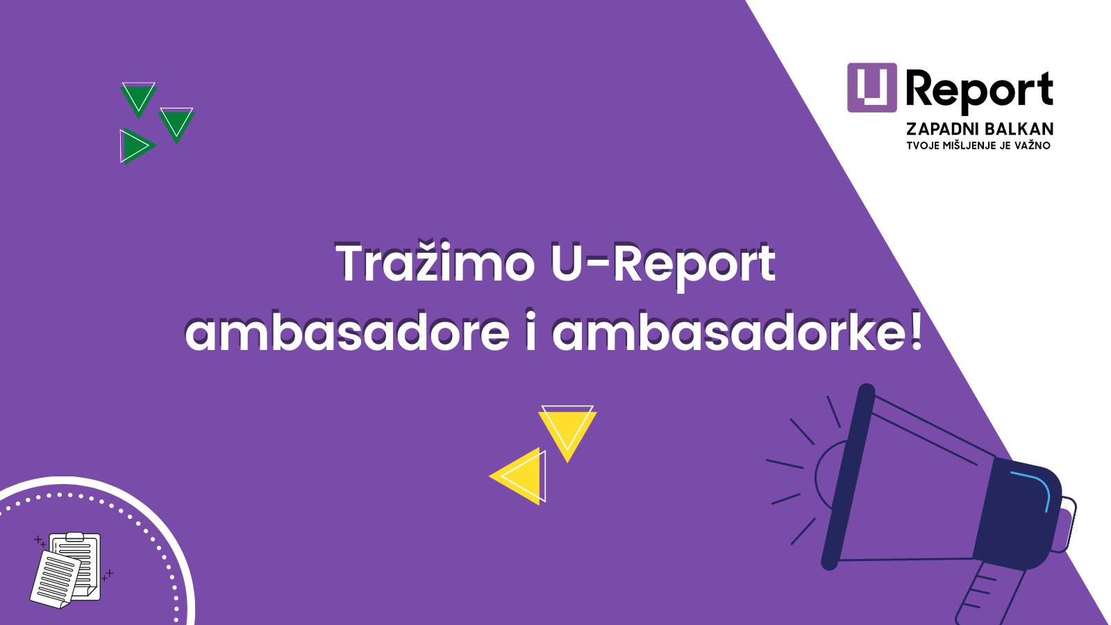 Traze Se U Report Ambasadori I Ambasadorke Digitalizuj Me
