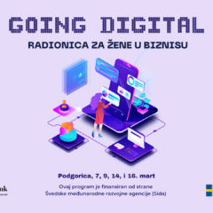 „Going Digital“ radionica za žene u biznisu