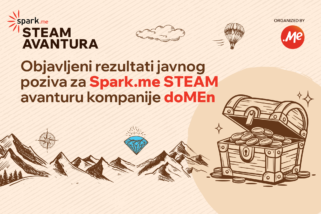 Rezultati javnog poziva za Spark.me STEAM avanturu kompanije doMEn 