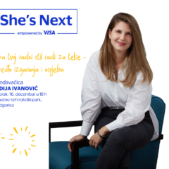Druga besplatna radionica u okviru Visa She’s Next projekta: Neka tvoj radni stil radi za tebe – između izgaranja i uspjeha