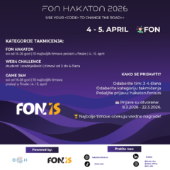 Fon Hakaton 2026: Prilika za mlade IT talente