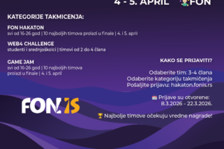 Fon Hakaton 2026: Prilika za mlade IT talente