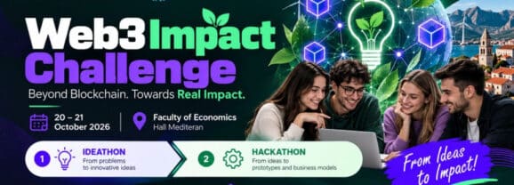 Otvorene su prijave za Web3 Impact Challenge: Beyond Blockchain. Towards Real Impact.